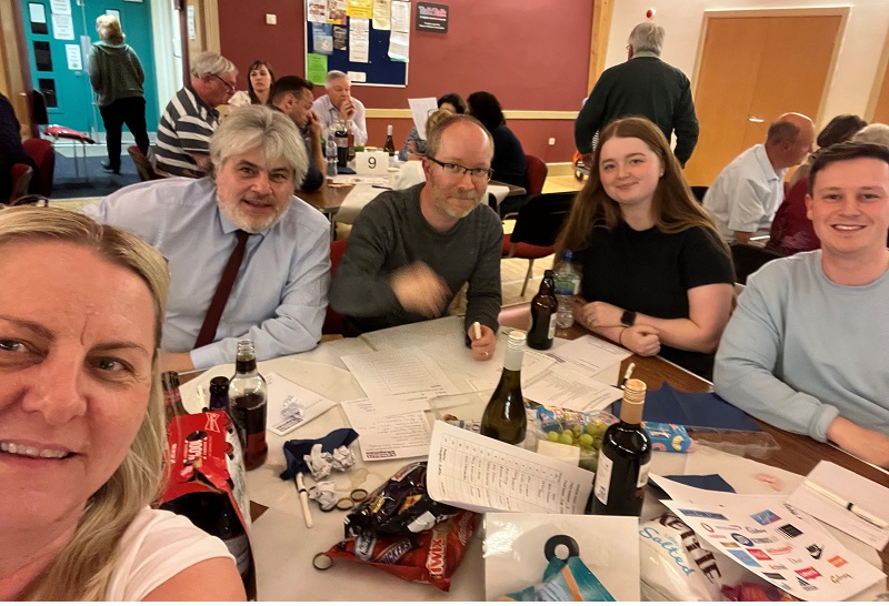 Runners-up in Essex Agricultural Society Quiz